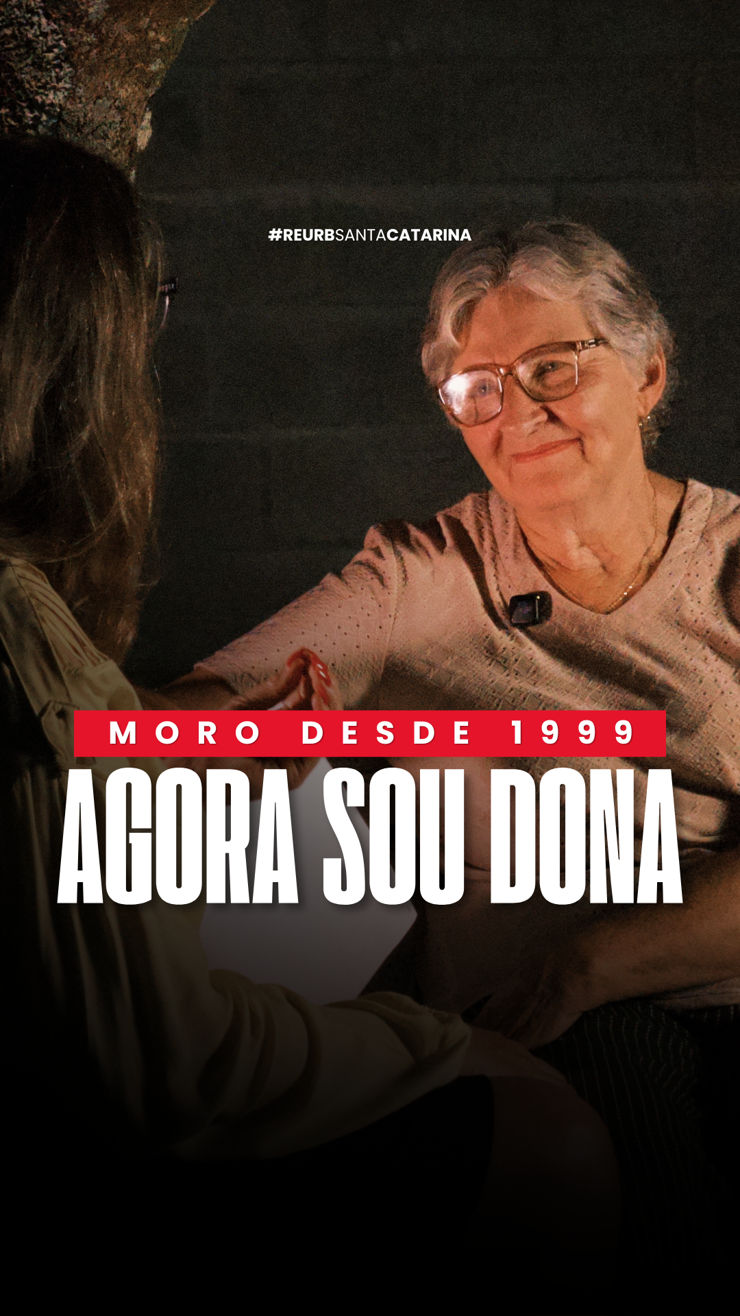 Dona Agnes morava em seu imóvel em Florianópolis desde 1999 apenas com contrato de compra e venda. - Reurb Santa Catarina