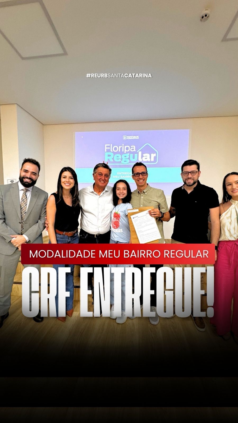 MAIS UM IMÓVEL REGULARIZADO EM FLORIANÓPOLIS. - Reurb Santa Catarina